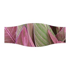 Pink Leaves Stretchable Headband by snowwhitegirl