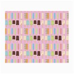 Candy Popsicles Pink Small Glasses Cloth