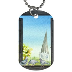 Town 1660455 1920 Dog Tag (two Sides) by vintage2030