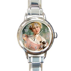 Vintage 1501585 1280 Round Italian Charm Watch by vintage2030