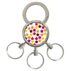 Background Abstract 3-ring Key Chains