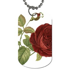 Rose 1077964 1280 Dog Tag (two Sides) by vintage2030