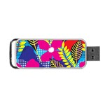 Design Decoration Decor Floral Pattern Portable USB Flash (One Side)