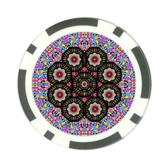 Decorative Ornate Candy With Soft Candle Light For Peace Poker Chip Card Guard by pepitasart