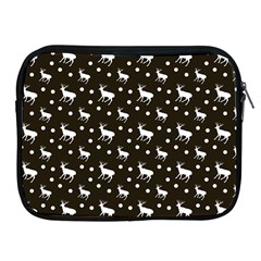 Deer Dots Brown Apple Ipad 2/3/4 Zipper Cases by snowwhitegirl