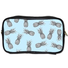 Pineapple Pattern Toiletries Bag (two Sides) by Valentinaart