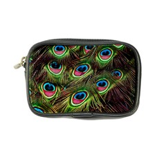 Peacock Feathers Color Plumage Coin Purse by Celenk