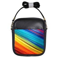 Rainbow Girls Sling Bag by NSGLOBALDESIGNS2