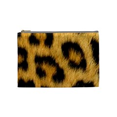 Animal Print Leopard Cosmetic Bag (medium) by NSGLOBALDESIGNS2