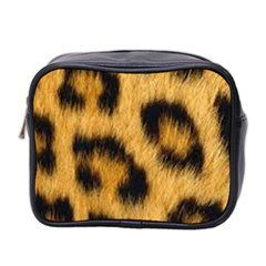 Animal Print Leopard Mini Toiletries Bag (two Sides) by NSGLOBALDESIGNS2
