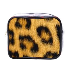 Animal Print Leopard Mini Toiletries Bag (one Side) by NSGLOBALDESIGNS2