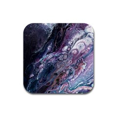 Planetary Rubber Square Coaster (4 Pack)  by ArtByAng