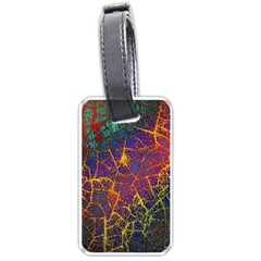 Background Desktop Pattern Abstract Luggage Tags (one Side)  by Nexatart