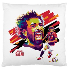 Mo Salah The Egyptian King Standard Flano Cushion Case (two Sides) by 2809604