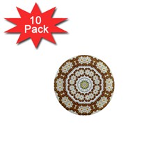 Pretty As A Flower Everywhere You Can See 1  Mini Magnet (10 Pack)  by pepitasart