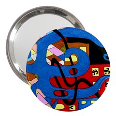 Creativeness Art Illustration 3  Handbag Mirrors by Sapixe