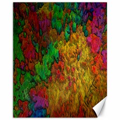 Background Color Template Abstract Canvas 11  X 14 