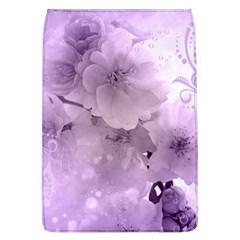 Wonderful Flowers In Soft Violet Colors Removable Flap Cover (l) by FantasyWorld7