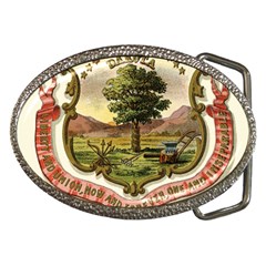 Historical Coat Of Arms Of Dakota Territory Belt Buckles by abbeyz71