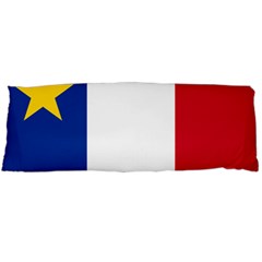 Flag Of Acadia Body Pillow Case (dakimakura) by abbeyz71
