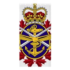 Badge Of Canadian Armed Forces Shower Curtain 36  X 72  (stall)  by abbeyz71