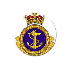 Badge Of Royal Canadian Navy Magnet 3  (round) by abbeyz71