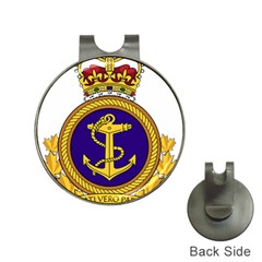 Badge Of Royal Canadian Navy Hat Clips With Golf Markers by abbeyz71