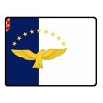 Flag of Azores Fleece Blanket (Small) 50 x40  Blanket Front