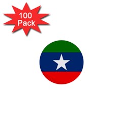 Flag Of Ogaden National Liberation Front 1  Mini Buttons (100 Pack)  by abbeyz71
