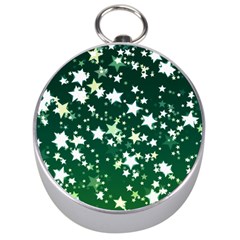 Christmas Star Advent Background Silver Compasses