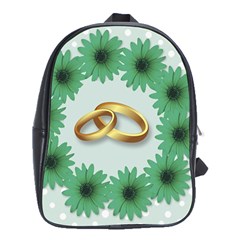 Rings Heart Love Wedding Before School Bag (xl)