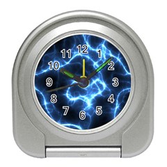 Electricity Blue Brightness Bright Travel Alarm Clock