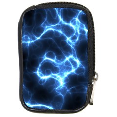 Electricity Blue Brightness Bright Compact Camera Leather Case