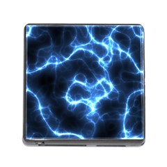 Electricity Blue Brightness Bright Memory Card Reader (square 5 Slot)