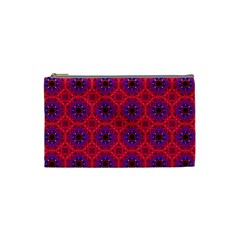 Retro Abstract Boho Unique Cosmetic Bag (small) by Sapixe