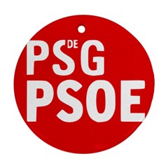 Socialists  Party Of Galicia Logo Ornament (round) by abbeyz71