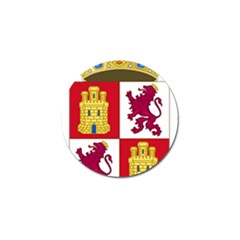 Coat Of Arms Of Castile And León Golf Ball Marker by abbeyz71