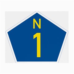 South Africa National Route N1 Marker Small Glasses Cloth by abbeyz71