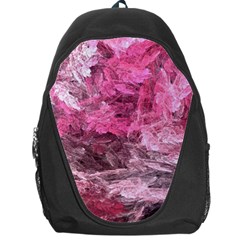 Pink Crystal Fractal Backpack Bag by bloomingvinedesign