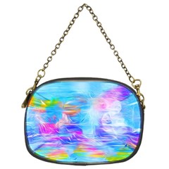 Background Drips Fluid Colorful Chain Purse (two Sides) by Sapixe