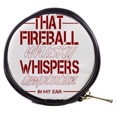 Fireball Whiskey Shirt Solid Letters 2016 Mini Makeup Bag by crcustomgifts