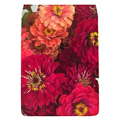 Peach And Pink Zinnias Removable Flap Cover (s) by bloomingvinedesign