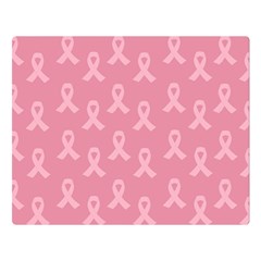 Pink Ribbon - Breast Cancer Awareness Month Double Sided Flano Blanket (large)  by Valentinaart
