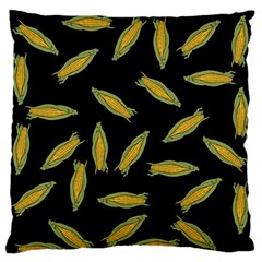 Corn Pattern Standard Flano Cushion Case (one Side) by Valentinaart
