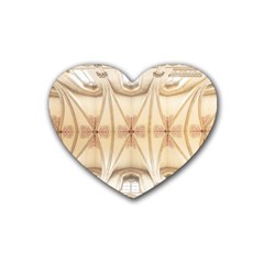 Wells Cathedral Wells Cathedral Rubber Coaster (heart)  by Sapixe