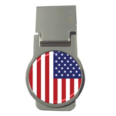 Us Flag Stars And Stripes Maga Money Clips (round)  by snek