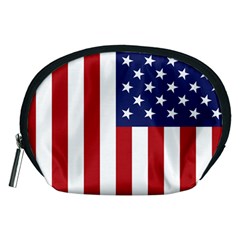 Us Flag Stars And Stripes Maga Accessory Pouch (medium) by snek