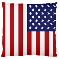 Us Flag Stars And Stripes Maga Standard Flano Cushion Case (one Side) by snek
