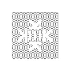Logo Kek Pattern Black And White Kekistan Satin Bandana Scarf by snek