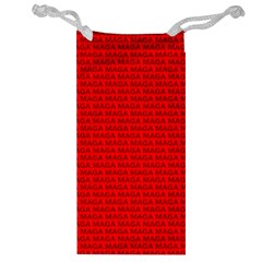Maga Make America Great Again Usa Pattern Red Jewelry Bag by snek